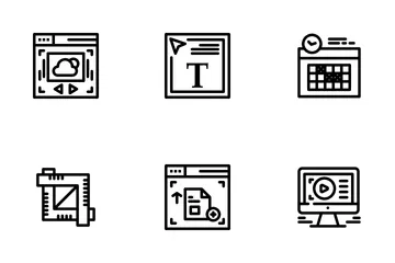 Web Design And Development Vol 1 Icon Pack