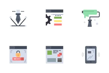 Web Design And Development Vol 1 Icon Pack