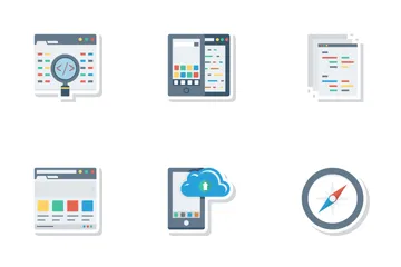 Desenvolvimento de Web Design e UI Vol 3 Icon Pack