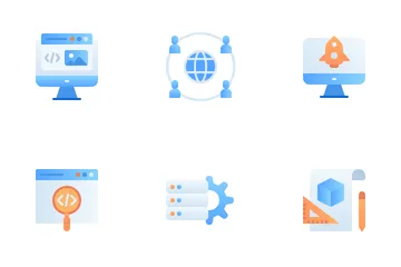 Web Design Development Icon Pack