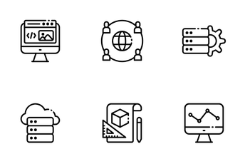 Web Design Development Icon Pack