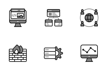 Web Design Development Icon Pack