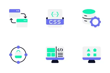 Web Design Development Icon Pack