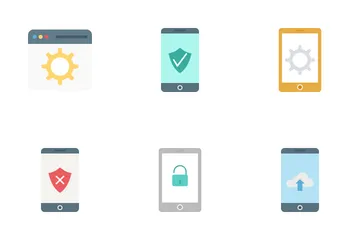 Web Design e Desenvolvimento Icon Pack