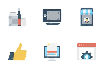 Web Design Programming Icon Pack