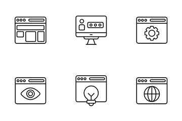 Web Designing Icon Pack