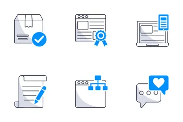 Web Development And Design Icon Pack