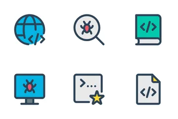 Web Development, Programming Vol-1 Icon Pack