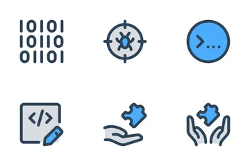 Web Development, Programming Vol-1 Icon Pack