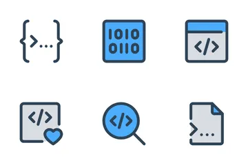 Web Development, Programming Vol-2 Icon Pack