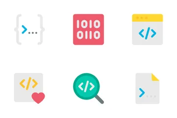 Web Development, Programming Vol-2 Icon Pack