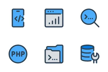 Web Development, Programming Vol-3 Icon Pack