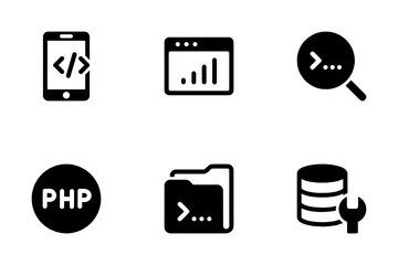 Web Development, Programming Vol-3 Icon Pack