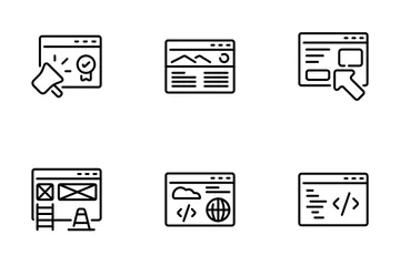 Web Development V.1 Icon Pack