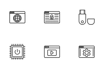 Web e aplicativos Pacote de Ícones