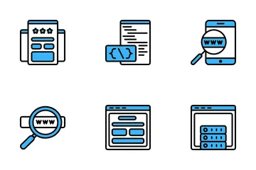 Web e SEO Pacote de Ícones