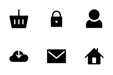 Web Elements 1.0 (glyph - Rounded) Icon Pack