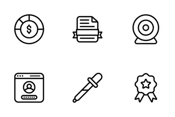 Web Entwicklung Symbolpack