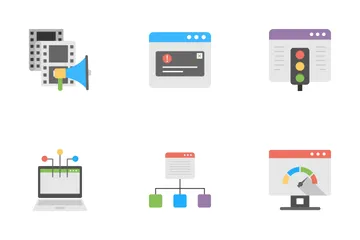 Web et référencement Pack d'Icônes