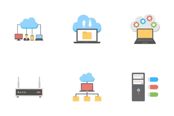 Web Hosting 4 Icon Pack