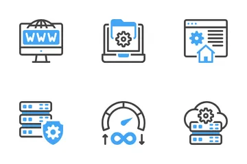 Web Hosting Icon Pack