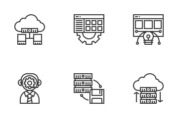 Web Hosting Icon Pack