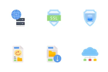 Web Hosting Icon Pack