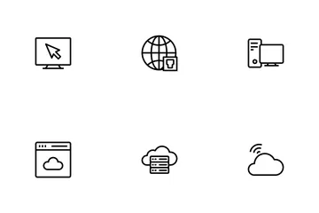 Web Hosting Icon Pack