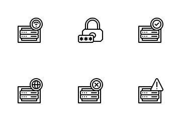 Web Hosting Icon Pack