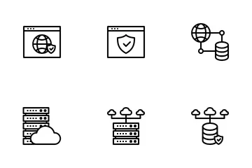 Web Hosting Icon Pack