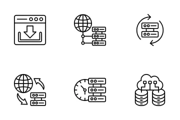 Web Hosting Icon Pack