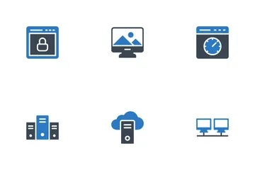 Web Hosting Icon Pack