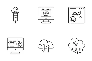 Web Hosting Icon Pack