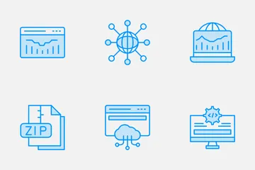 WEB HOSTING Icon Pack