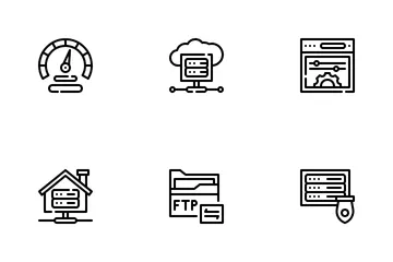 Web Hosting Icon Pack