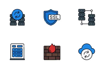 Web Hosting Icon Pack