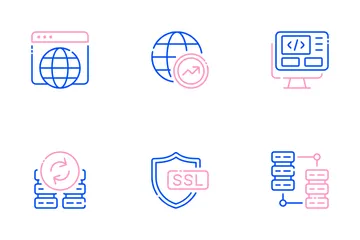 Web Hosting Icon Pack