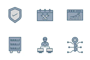 Web Hosting Icon Pack