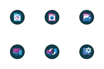 Web Hosting Vol - 1 Icon Pack