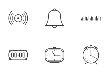 Web Icon Black Outline 5 Icon Pack