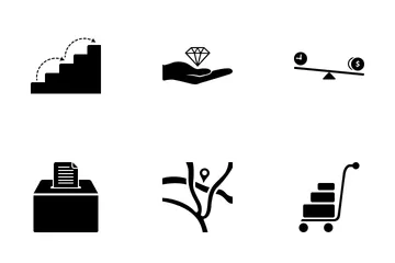 Web Icon Black Solid 2 Icon Pack