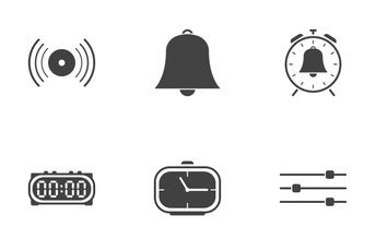 Web Icon Black Solid 5 Icon Pack