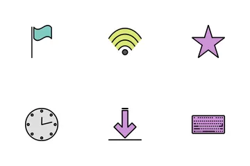 Web Line Filled Icon Pack