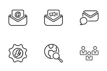 Web Marketing Set 1 Icon Pack