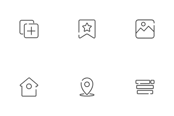 Web Mobile App Icon Pack