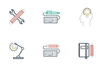 Web, SEO und Entwicklung Symbolpack