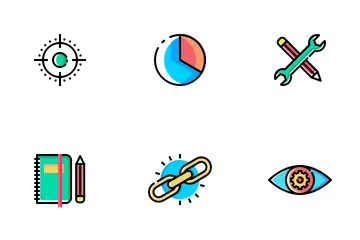 Web, SEO & Entwicklung Band 3 Symbolpack