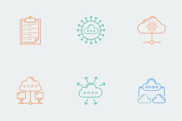 Web & SEO Line Color  Icon Pack