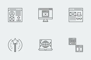 Web & SEO Line  Icon Pack
