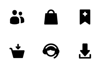 Web UI Elements - Simplified Icon Pack